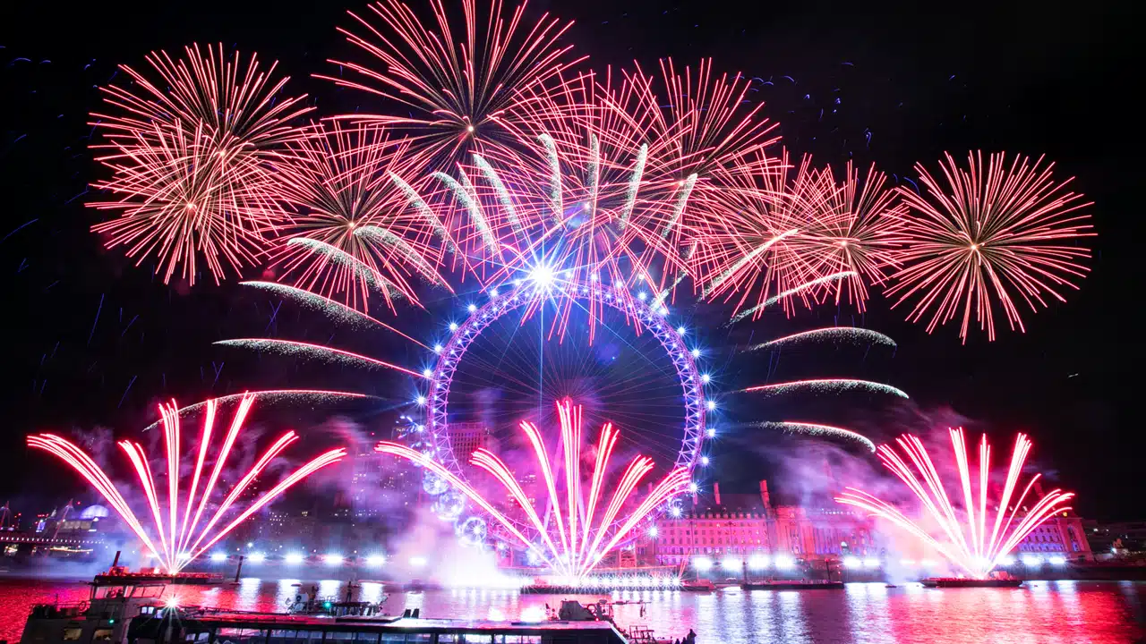 Thames Fireworks 