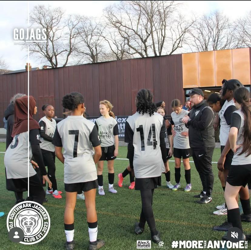 Southwark Jaguars U13 Football Team
