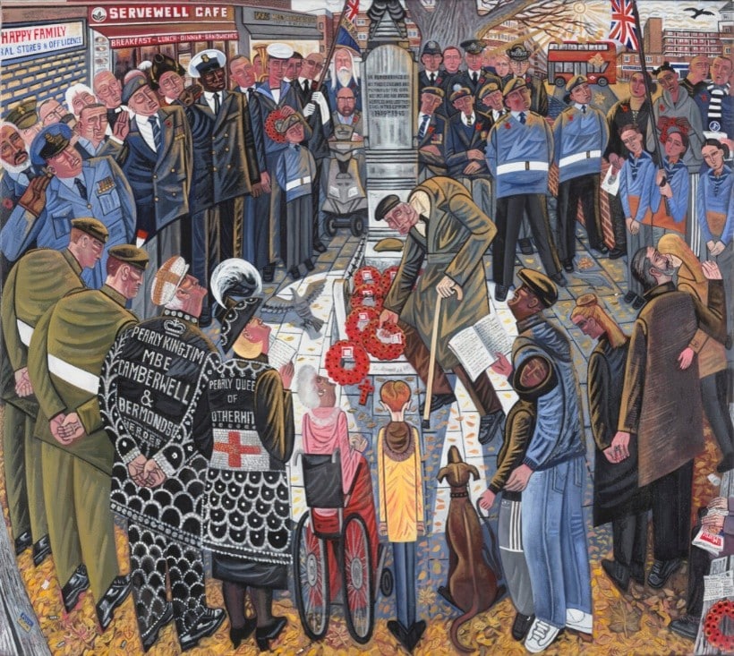 Remembrance – West Lane War Memorial, Rotherhithe